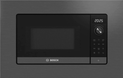 Встраиваемая микроволновая печь Bosch BEL623MD3 серый/черный