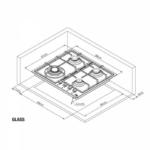 Варочная поверхность Beko HIYG64225SBO