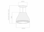 Островная вытяжка Elica SHINING RUST/F/50 PRF0120528A