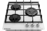Варочная панель газовая Meferi MGH453WH GLASS POWER