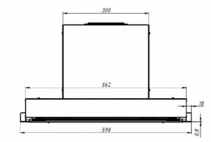 Кухонная вытяжка Franke T-FORM 60 WH 305.0706.456
