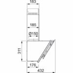 Кухонная вытяжка Franke TEMPER 60 WH/SS 330.0712.117