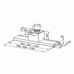 Кухонная вытяжка Franke Style Pro FSTPRO 608 Inox 305.0522.798