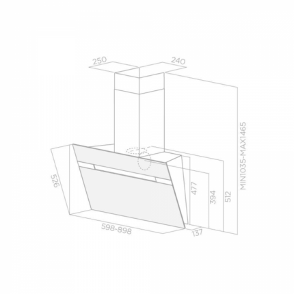 Вытяжка Elica STRIPE IX/A/60/LX PRF0100992C