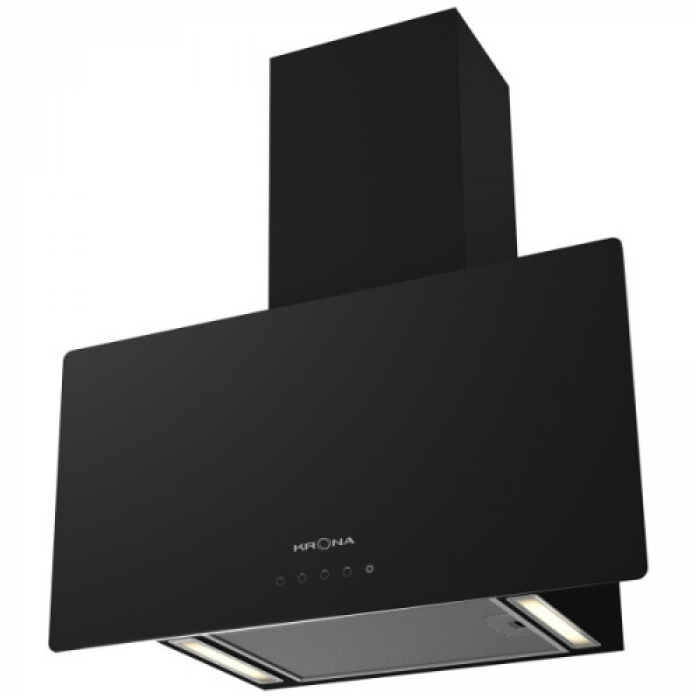 Каминная вытяжка Krona Clementina 600 black s Каминная вытяжка Krona Clementina 600 black s