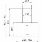 Кухонная вытяжка Franke TEMPER 60 BK 330.0712.113