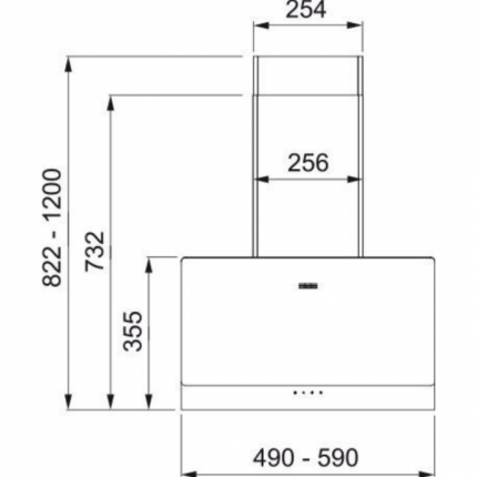 Кухонная вытяжка Franke TEMPER 60 BK 330.0712.113