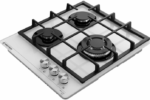Варочная панель газовая Meferi MGH453WH GLASS POWER