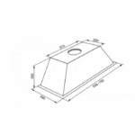 Встраиваемая вытяжка Kuppersberg INLINEA 70 BX