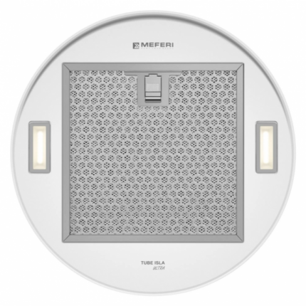 Островная вытяжка Meferi TUBE35WH ISLA ULTRA