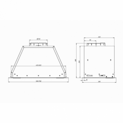 Кухонная вытяжка Franke VERA 72 WH 305.0712.242