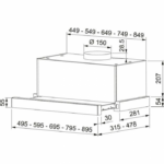 Кухонная вытяжка Franke TOUCH 60 WH 315.0702.968