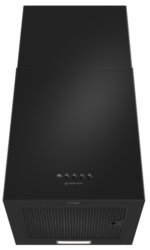 Вытяжка дизайнерская пристенная Meferi ROOMBOX40BK LIGHT