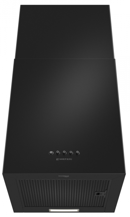 Вытяжка дизайнерская пристенная Meferi ROOMBOX40BK LIGHT