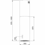 Кухонная вытяжка Franke REEF 35 BK 335.0706.920