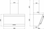 Кухонная вытяжка Elikor Титан 60П-430-К3Д белый/белый 330.0650.882
