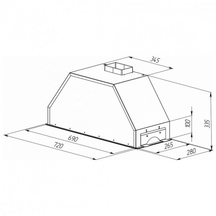 Вытяжка Zigmund & Shtain K 014.7 S Вытяжка Zigmund & Shtain K 014.7 S
