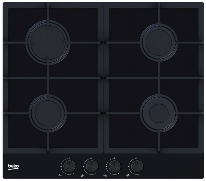 Газовая варочная поверхность Beko HILG 642C5 SB Газовая варочная поверхность Beko HILG 642C5 SB