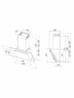 Кухонная вытяжка Akpo WK-4 Optima eco 60 см черный