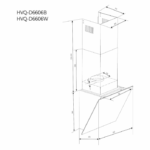 Вытяжка Haier HVQ-D6606W